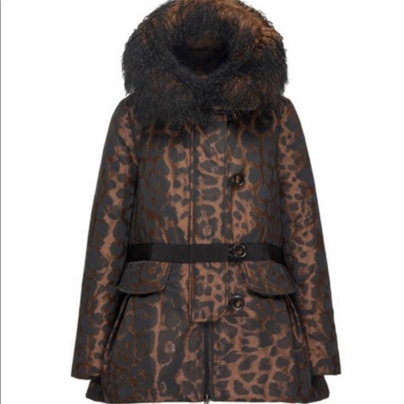 moncler jacke leopard